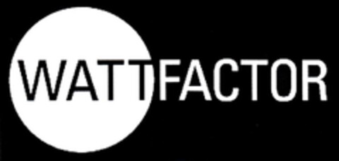 WATTFACTOR Logo (DPMA, 11.03.2014)