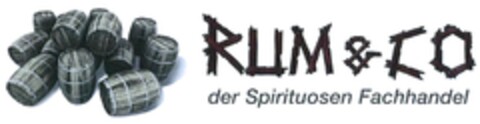 RUM & CO der Spirituosen Fachhandel Logo (DPMA, 02/02/2016)