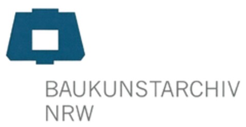 BAUKUNSTARCHIV NRW Logo (DPMA, 11/16/2017)