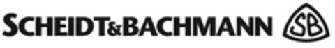 SCHEIDT&BACHMANN SB Logo (DPMA, 16.10.2020)