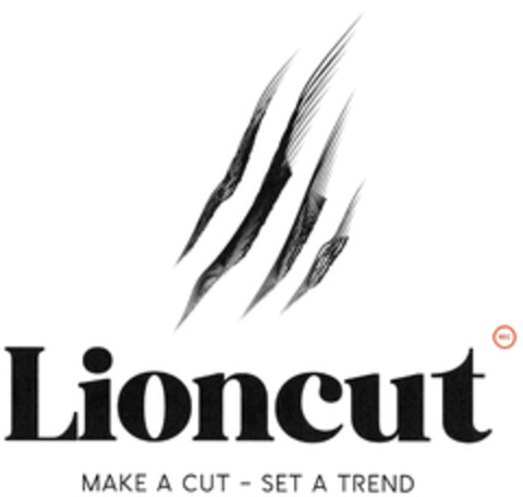 Lioncut MAKE A CUT - SET A TREND Logo (DPMA, 04/14/2021)