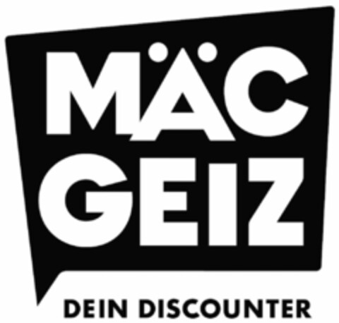 MÄC GEIZ DEIN DISCOUNTER Logo (DPMA, 23.03.2021)