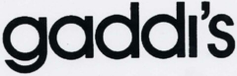 gaddi's Logo (DPMA, 05/28/2002)