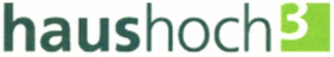 haushoch3 Logo (DPMA, 13.12.2006)