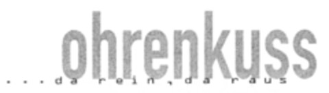 ohrenkuss Logo (DPMA, 07.11.2007)
