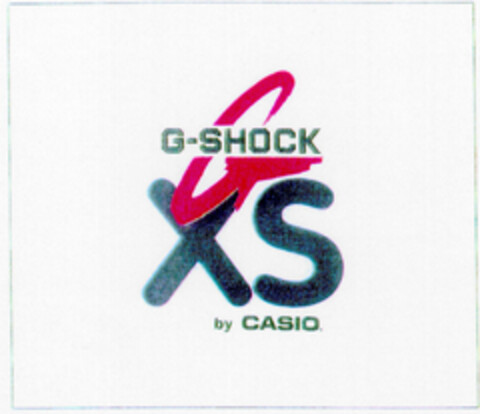 G-SHOCK XS by CASIO Logo (DPMA, 07.08.1996)