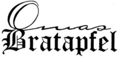 Omas Bratapfel Logo (DPMA, 28.07.1997)