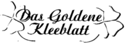 Das Goldene Kleeblatt Logo (DPMA, 03.11.1997)