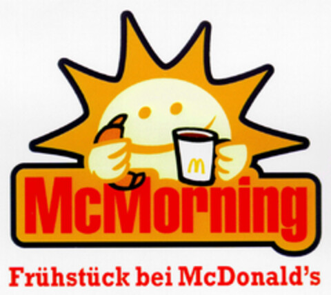 McMorning Frühstück bei McDonald's Logo (DPMA, 21.01.1998)