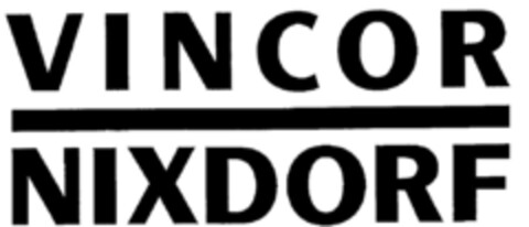 VINCOR NIXDORF Logo (DPMA, 11.10.1999)