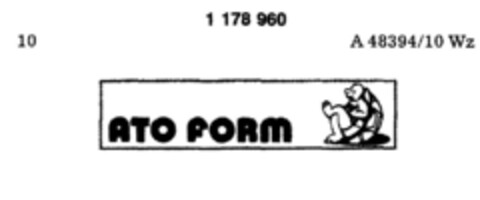 ATO FORM Logo (DPMA, 11.07.1990)