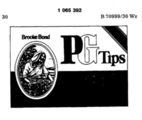 Brooke Bond PG Tips Logo (DPMA, 09/01/1982)