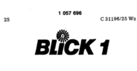 BLICK 1 Logo (DPMA, 05/25/1982)