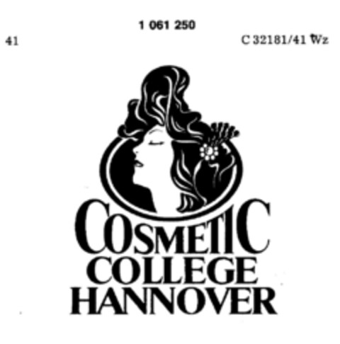 COSMETIC COLLEGE HANNOVER Logo (DPMA, 07.06.1983)