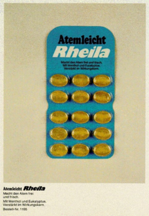 Atemleicht Rheila Logo (DPMA, 19.09.1980)