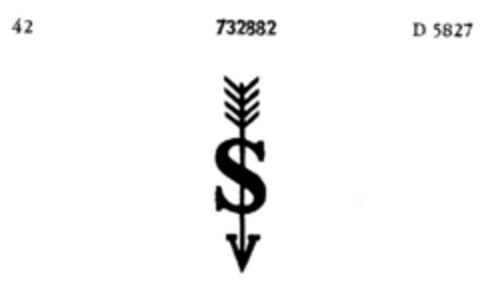 S Logo (DPMA, 12/09/1954)