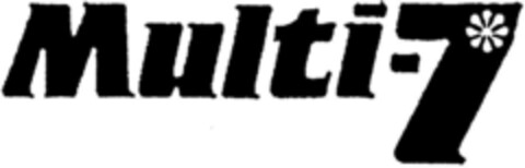 Multi-7 Logo (DPMA, 27.03.1992)