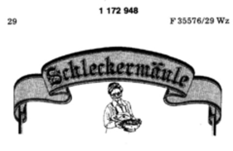 Schleckermäule Logo (DPMA, 20.08.1987)