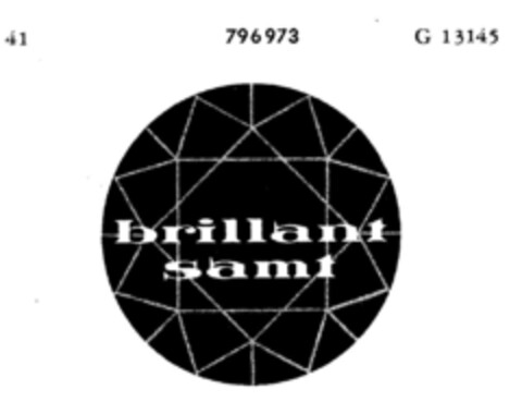 brillant samt Logo (DPMA, 30.01.1964)