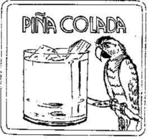 PINA COLADA Logo (DPMA, 26.09.1981)