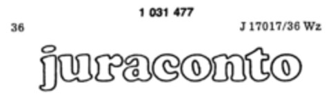 juraconto Logo (DPMA, 03.09.1981)