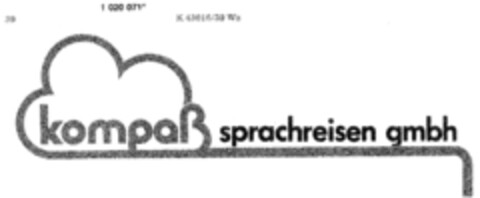 kompaß sprachreisen gmbh Logo (DPMA, 05.02.1981)