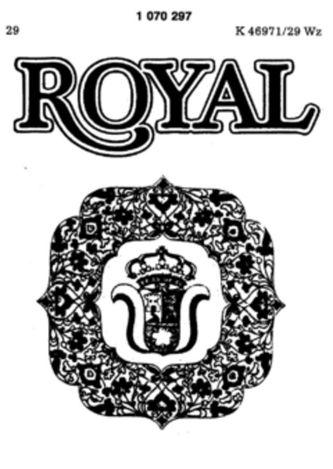 ROYAL Logo (DPMA, 16.04.1984)