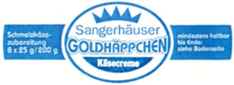 Sangerhäuser GOLDHÄPPCHEN Logo (DPMA, 03/12/1994)