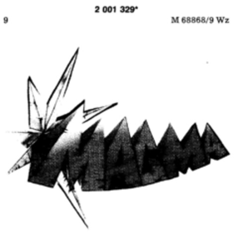 MAGMA Logo (DPMA, 20.12.1990)