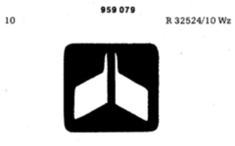 959079 Logo (DPMA, 30.12.1975)