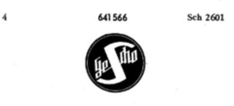 GeScho Logo (DPMA, 21.09.1951)