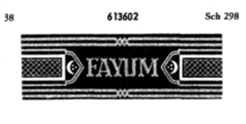 FAYUM Logo (DPMA, 28.11.1949)