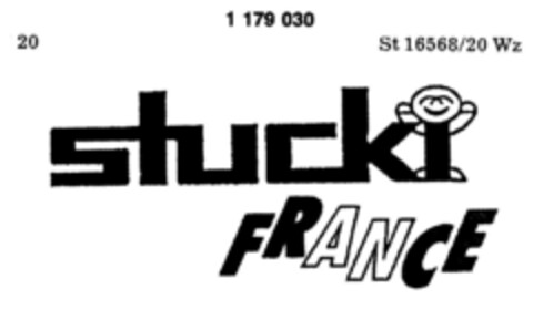 stucki FRANCE Logo (DPMA, 01/20/1990)