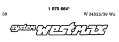 system westmax Logo (DPMA, 04.10.1984)