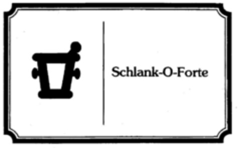 Schlank-O-Forte Logo (DPMA, 02/17/2000)