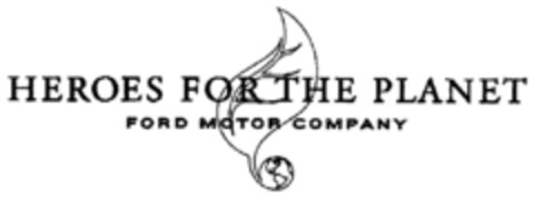 HEROES FOR THE PLANET FORD MOTOR COMPANY Logo (DPMA, 10.01.2001)