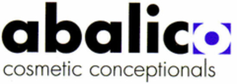 abalico cosmetic conceptionals Logo (DPMA, 23.05.2001)