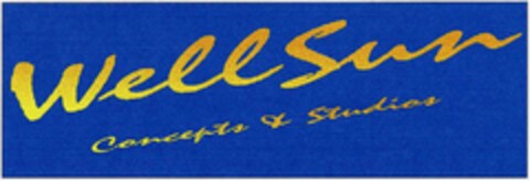 Well Sun Concepts & Studios Logo (DPMA, 19.07.2001)