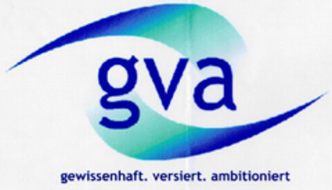 gva gewissenhaft. versiert. ambitioniert Logo (DPMA, 10/30/2001)