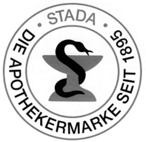 STADA DIE APOTHEKERMARKE SEIT 1895 Logo (DPMA, 28.11.2008)