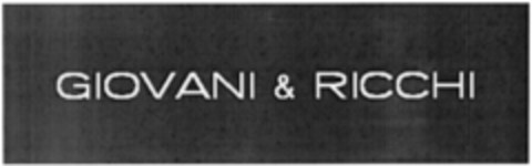 GIOVANI & RICCHI Logo (DPMA, 21.01.2010)