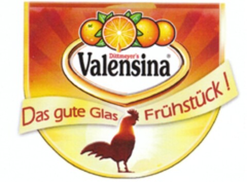 Valensina Das gute Glas Frühstück! Logo (DPMA, 05/21/2010)