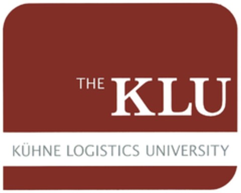 THE KLU KÜHNE LOGISTICS UNIVERSITY Logo (DPMA, 24.09.2010)