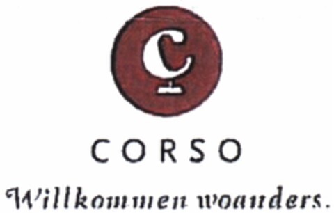 CORSO Willkommen woanders. Logo (DPMA, 22.12.2010)