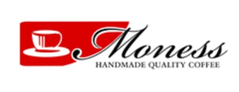 Moness HANDMADE QUALITY COFFEE Logo (DPMA, 05.05.2011)