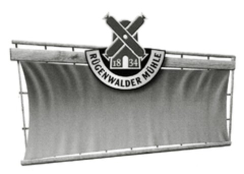 1834 RÜGENWALDER MÜHLE Logo (DPMA, 22.07.2013)