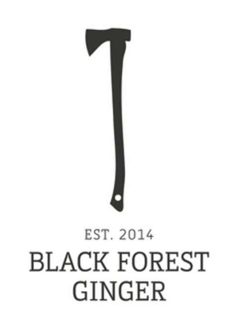 BLACK FOREST GINGER Logo (DPMA, 24.02.2016)