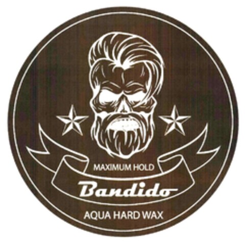 Bandido MAXIMUM HOLD AQUA HARD WAX Logo (DPMA, 24.02.2017)
