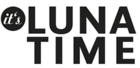 it's LUNA TIME Logo (DPMA, 09/22/2017)