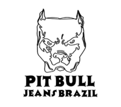 PIT BULL JEANS BRAZIL Logo (DPMA, 07.03.2018)